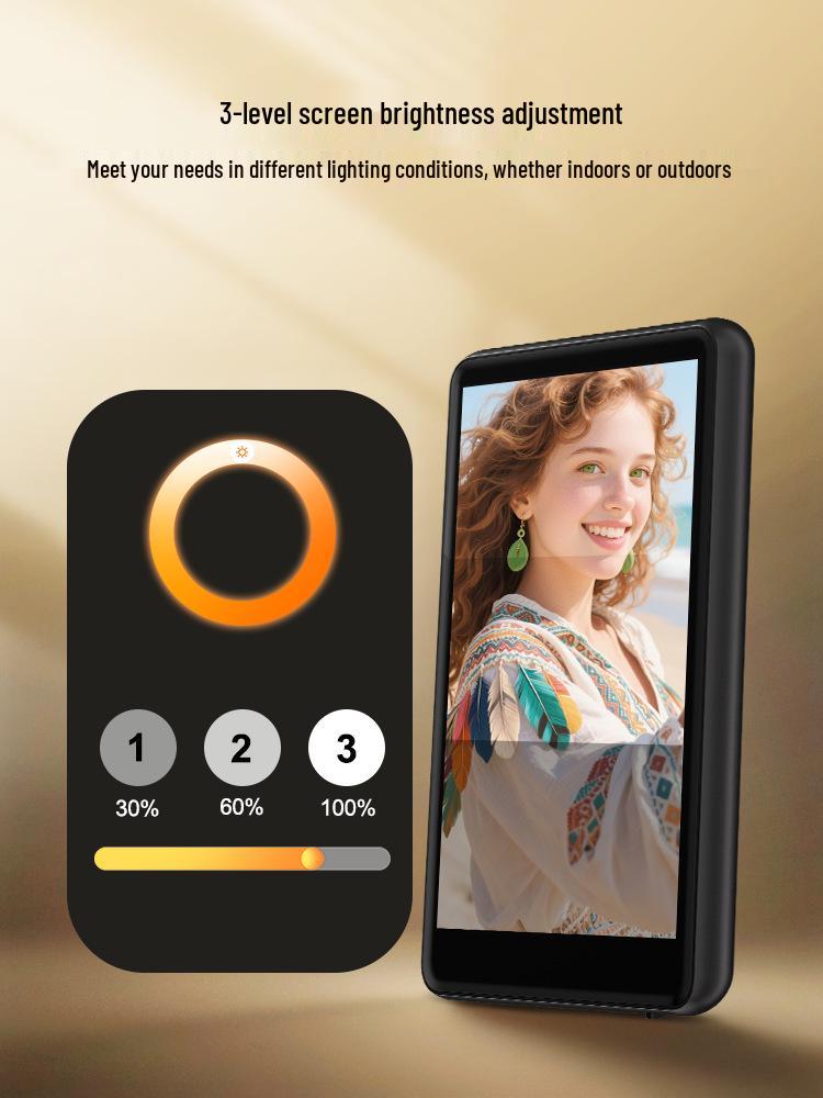 Wireless Magnetic Self-Timer Display with Fill Light & Screen Projection for Remote Photography