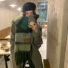 Windproof Knitted Stripe Scarf Thickened Long Wool Tassel Scarf Women's Cashmere Shawl  Student