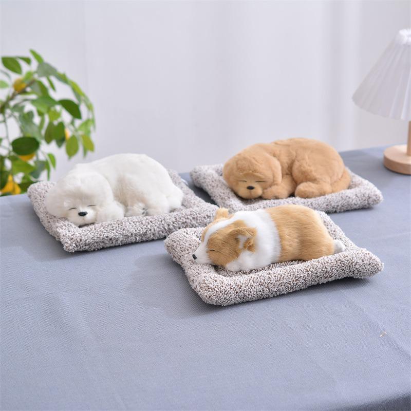 Activated Carbon Dog Ornament for Car Interior, Bamboo Charcoal Bag Decor