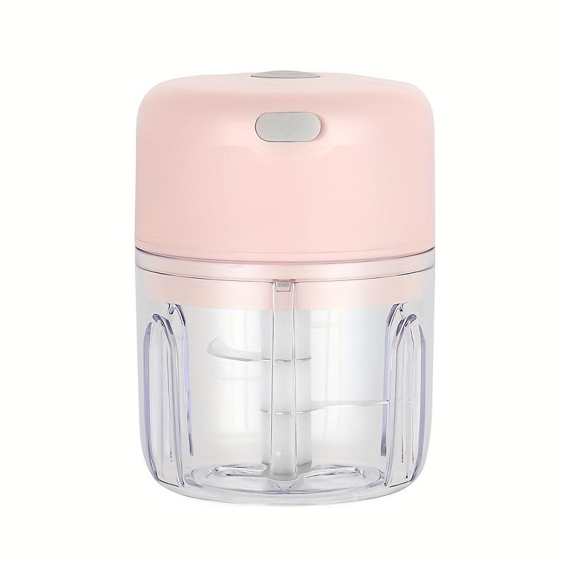 250ml Mini Rechargeable Garlic Chopper and Meat Grinder, Durable and Sturdy, Suitable for Crushing Garlic, Chili, Onions, Minced Meat, Nuts, and More