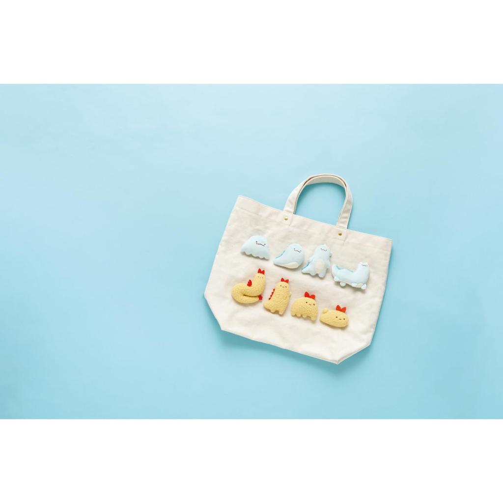Sumikko Gurashi wenn Sumikko Hängendes Maskottchen Abzeichen Eidechse Evolution A AB30301 H50 x B75 x T30mm San-X "Was hat sich entwickelt?"