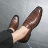 Fashion Formal Business Loafers for Men Slip-On Casual Dress Shoes Fashion Driving Moccasins Gentlmen Ripe-young Luxury Free Shipping