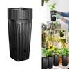 20Pcs Tall Square Seedling Planting Cups Plastic Deep Nursery Pots Breathable Design for Garden Tree Transplant