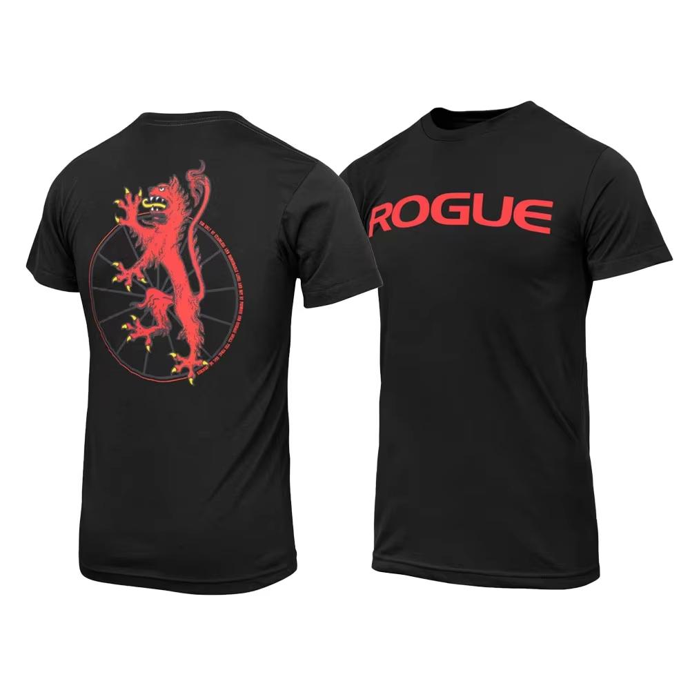 Rogue Unisex Kurzarm T-Shirt Amerikanische Street Sportbekleidung Lässige Mode 2026 Heißer Verkauf Bequemes Baumwoll-T-Shirt Herren Damen Oberteile