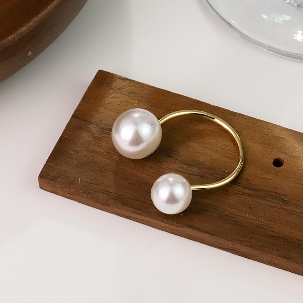 

Вечное кольцо с регулируемым размером, дизайн в стиле ретро-французский шик, можно носить в повседневной жизни и в отпуске, универсальное кольцо с характером. WH0770-1