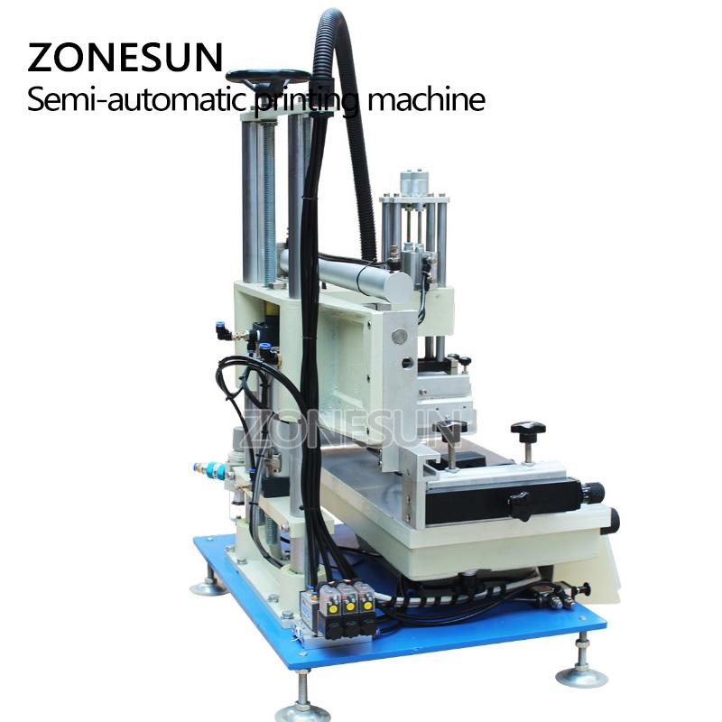 ZONESUN ZS-YS3050Y Semi-Automatic Screen Printing Machine Desktop Desktop Small Pneumatic Screen Printing Machine Solder Paste Vertical