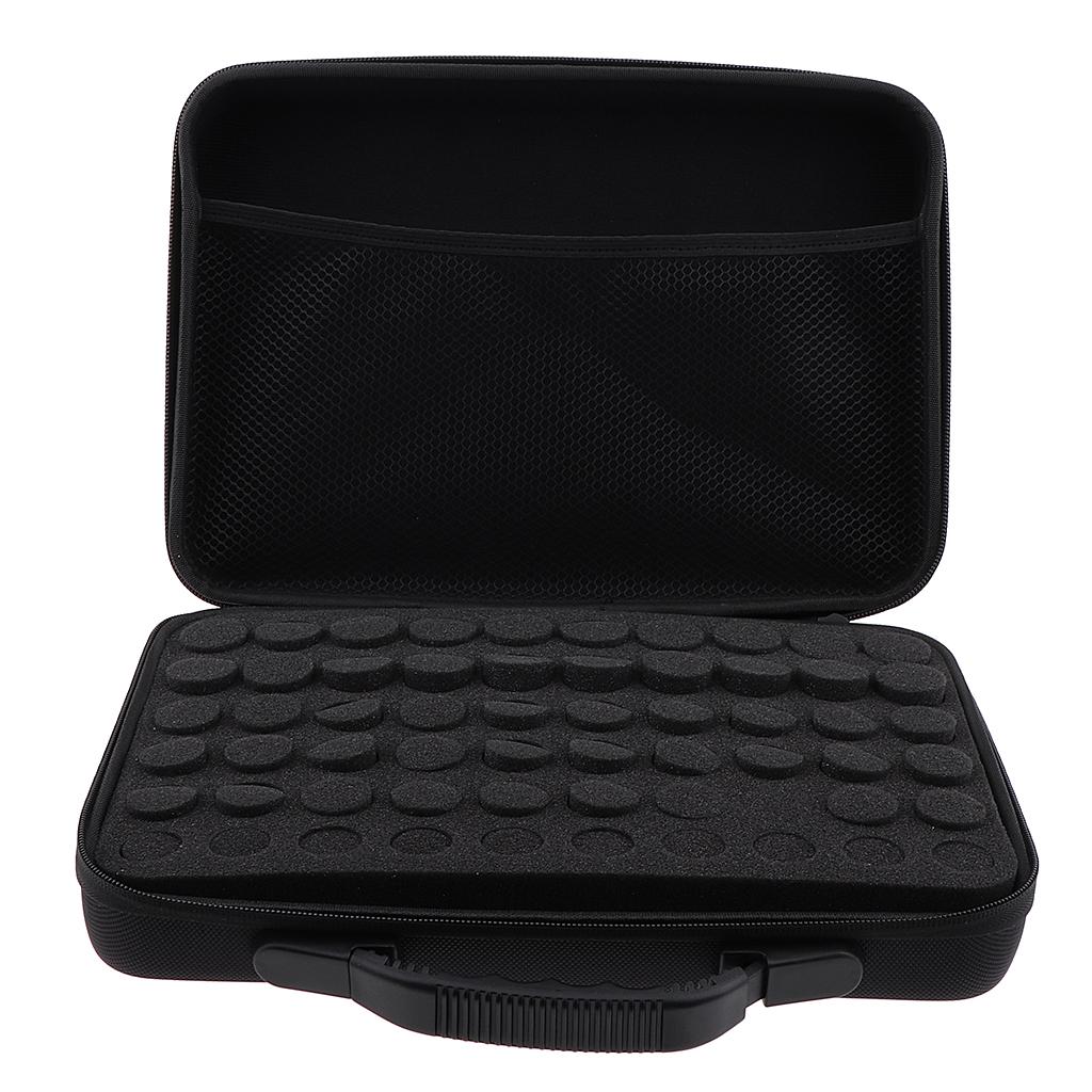 60 Bottles Essential Oil Carrying Case Portable Makeup Bag Storage Container