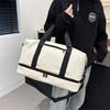 Short Trip Bag Dry and Wet Separation Fitness Yoga Training Bag Independent Shoe Compartment Cover Tie Rod Business Trip Luggage
