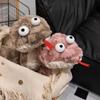 Fluffy Cartoon Stuffed Animal 45-70cm Snake Appease Doll Big Eyes Snake Plush Toys  Home Decor