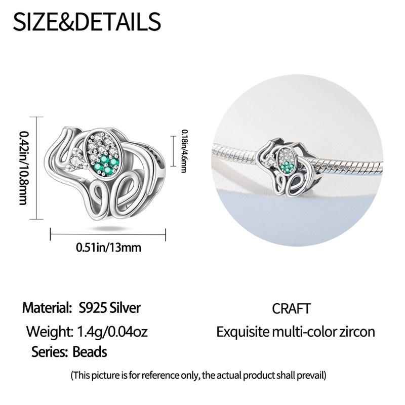 Copper Sacred Auspicious Guardian Elephant Series Pendant Charm Bead Fit Original Bracelet For Woman Diy Jewelry