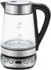Tamahashi Sustia Temperature-Adjustable Glass Electric Kettle, 1.7L, SUS-02