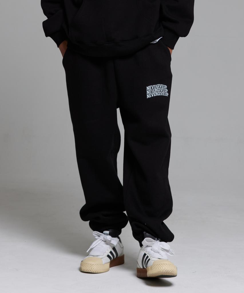 CREAM SODA LAB Lab 3G Never Give Up Training Jogger Pants Black