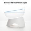 Cat Bowls,15 Degrees  Tilted Raised Cat Food and Water Bowl Pet Feeder Bowls for Cat and Small Dog