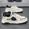 Men's Spring Breathable White Korean Trendy Versatile Sports Casual Board Shoes.
