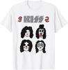 Official Exclusive KISS Alive Fan Art 100% Cotton T-shirt Mens Tees Top