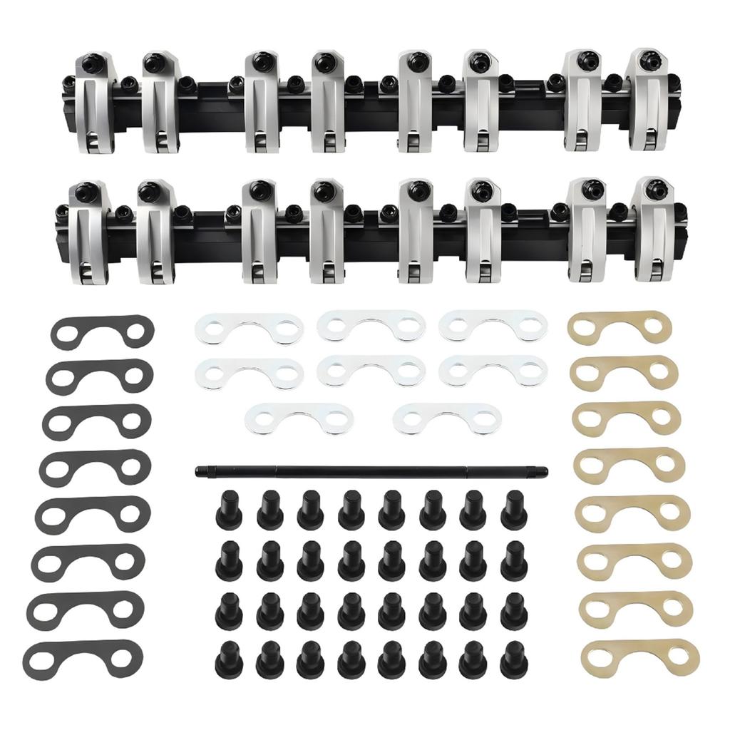 Shaft Mount Style 1.5 Ratio Full Roller Rocker Arms for Chevy 350 Small Block