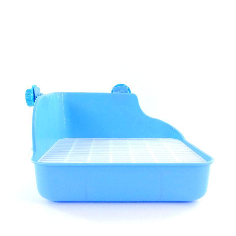 

Наполнительный лоток туалет для кошек, кроликов, хомяков и морских свинок синий