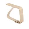 4 Stück Edelstahl-Tischdecken-Clips, rutschfeste Tischdeckenhalter, Klemmen, 5 x 4 cm