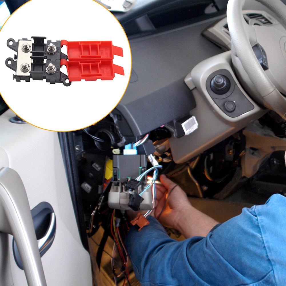 2cestný držák pojistek na šroub do auta, vysokoproudý blok pojistek MIDI, vysoce výkonný držák pojistek do auta pro obytné vozy, automobily, lodě, jachty