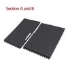LHD RHD Car Front Rear Central Console Water Cup Drink Holder Rolling Cover Replacement For BMW X5 X6 E70 E71 E72 2007-2014