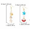 Bohemian Starfish Stud Earrings Exaggerated Shell Drop Earrings  Lady/Gifts