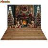 Mocsicka Christmas Indoor Fireplace Photography Background Xmas Tree Kid Family Party Portrait Decor Backdrop Photo Studio