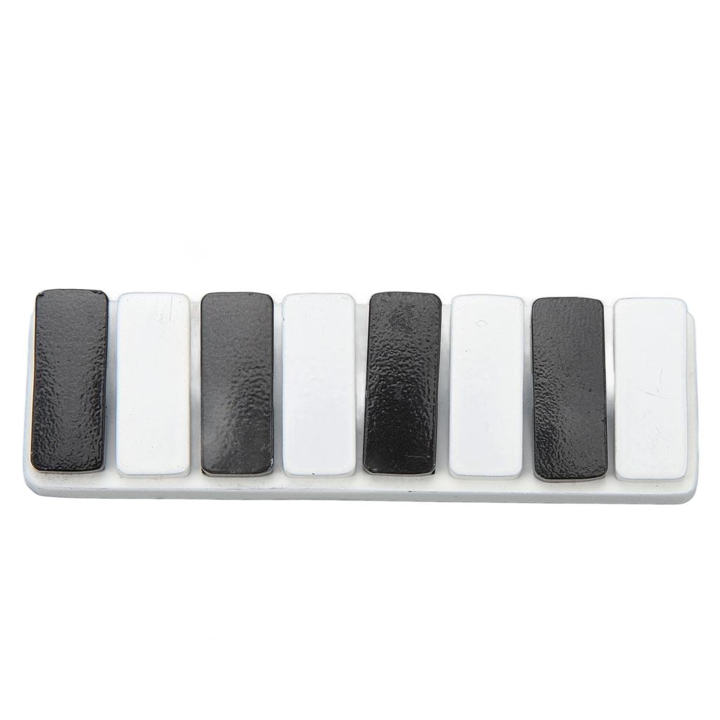 Piano Key Haptic Clicker Toy Zinc Alloy Adult Portable ADHD Slider Anxiety Stress Relief Toy