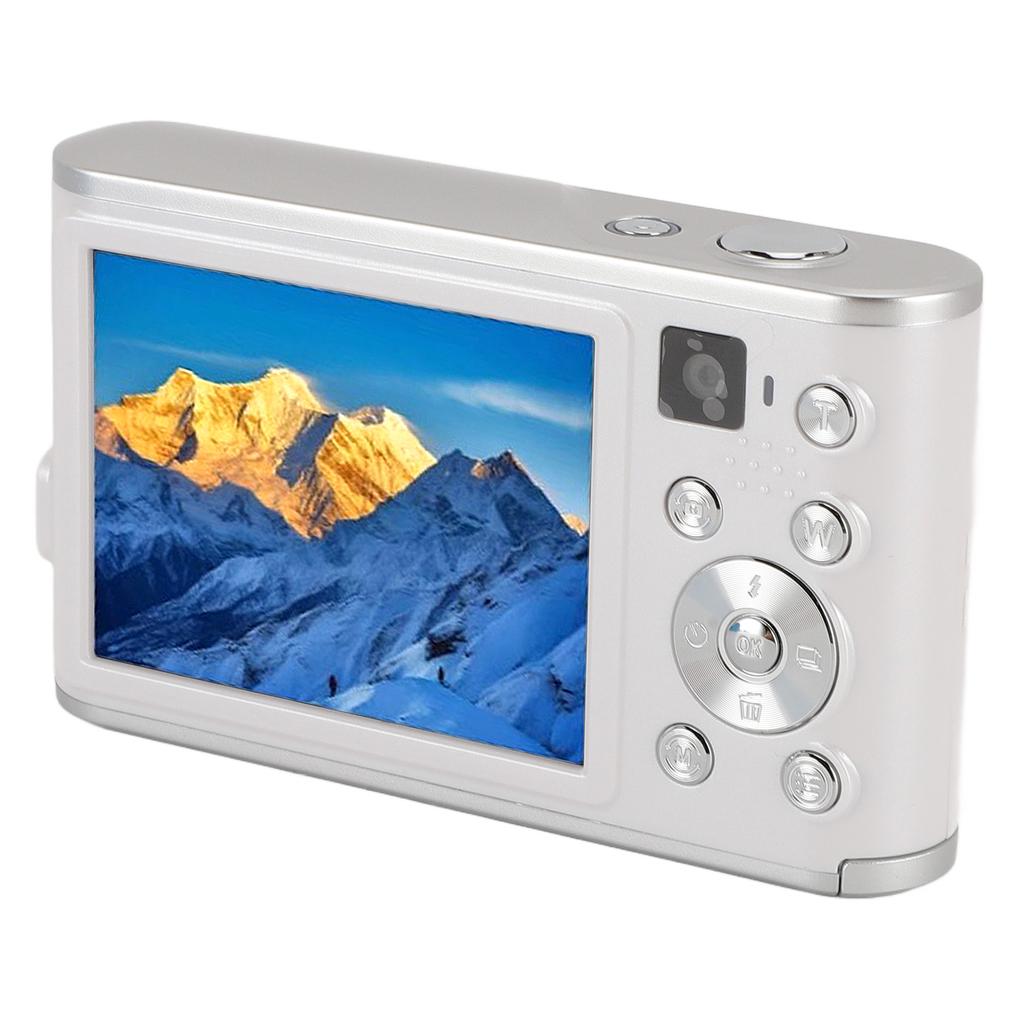 Digital Camera 4K 48MP Autofocus 2.8 Inch Screen 16x Digital Zoom Rechargeable Compact Camera for