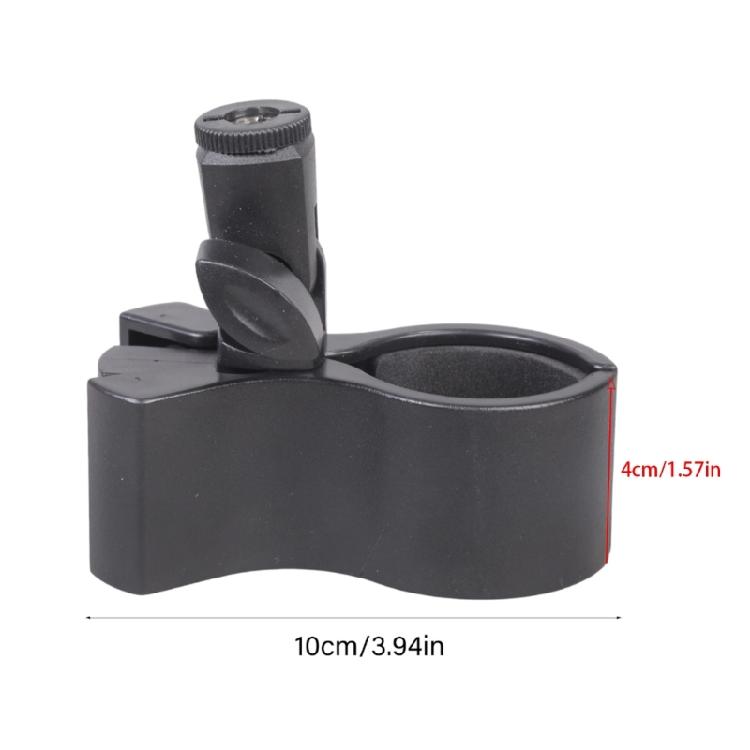 Multipurpose Microphones Grip Clip Holder Spring Mechanism for Holding Objects Diameter 33mm to 60mm Use