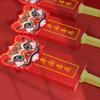 Fan Shaped Chinese Red Envelope New Year Red Packet Money Creative For Kids Gifts Pouch Blessin L7P0