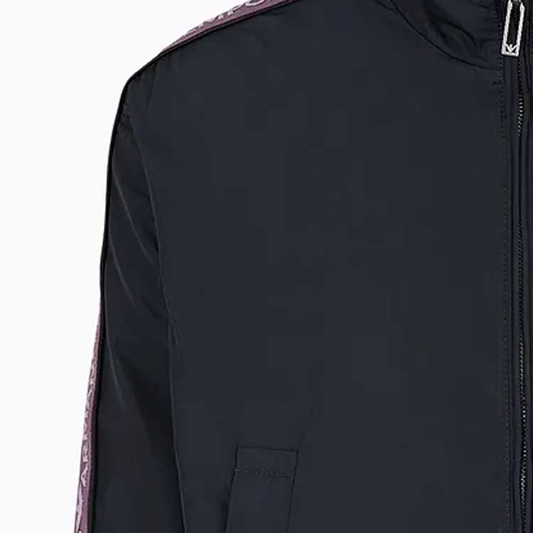 EMPORIO ARMANI Full zip Blouson In Light Nylon With Logo Tape 3D1BH0-1NMPZ-0920