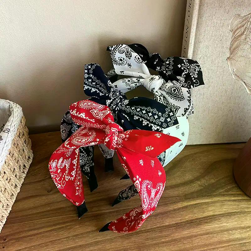 1pc Women's Cashew Flower Bow Hair Clip Hair Band High-End And Elegant Fashion Headwear Accessories