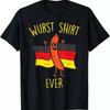 Wurst T Shirt Ever Funny Sausage Oktoberfest Design