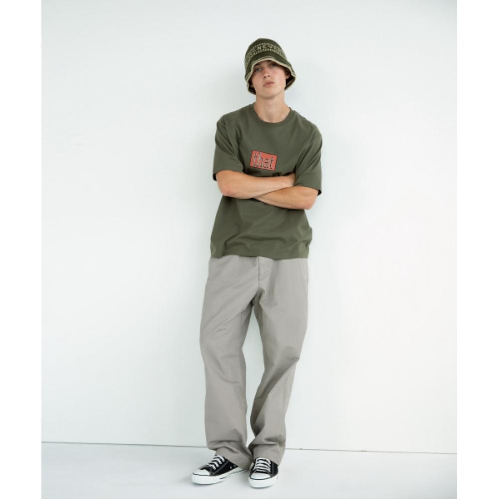ThisisneverThat That Glitched Logo Tee Olive