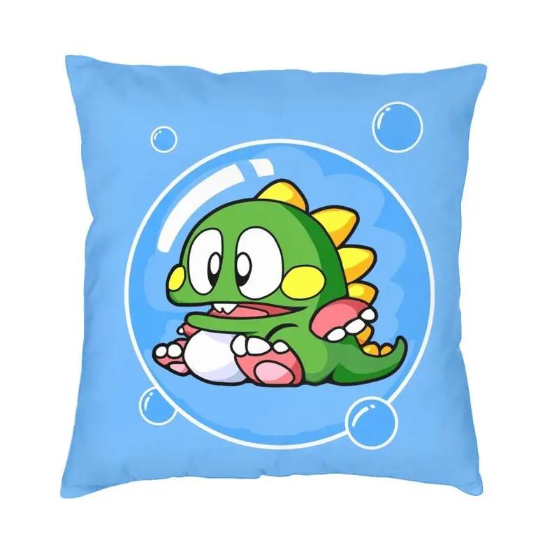 Puzzle Game Bubbles Bobble Cushion Covers Soft Velvet Nordic Throw Pillow Case Home Decoration