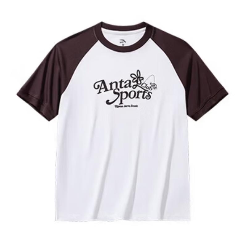 ANTA Men s Retro Ice-Feel Antibacterial T-Shirt 2XL