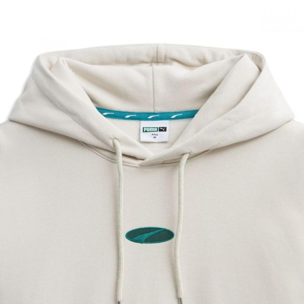 Official Puma Puma Official Uni ArcHive H brusHed Sweat Hoodie Tr