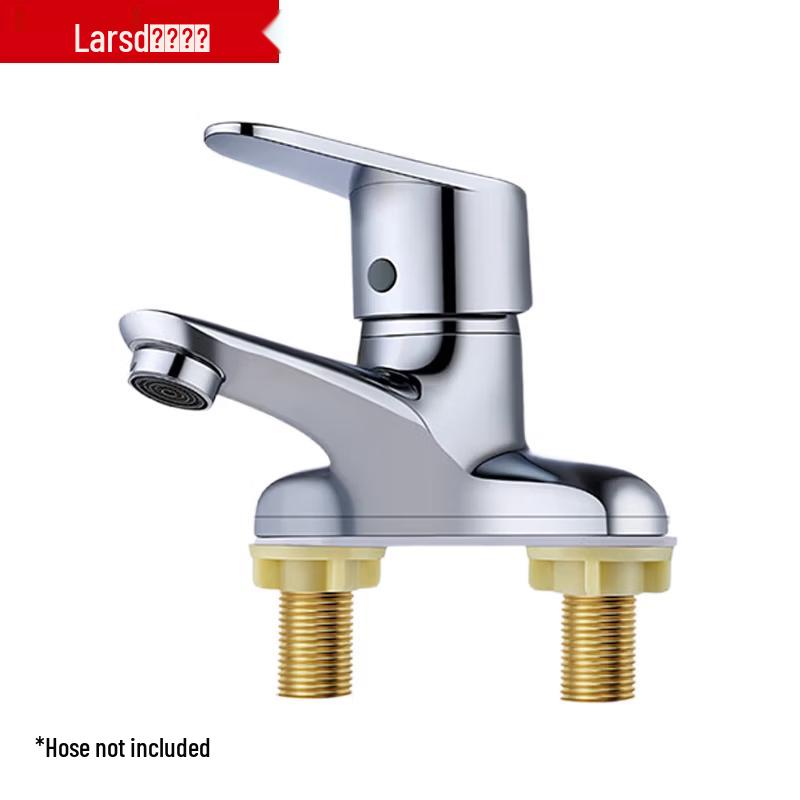 Larsd LD5422 Double-Hole Brass Basin Faucet