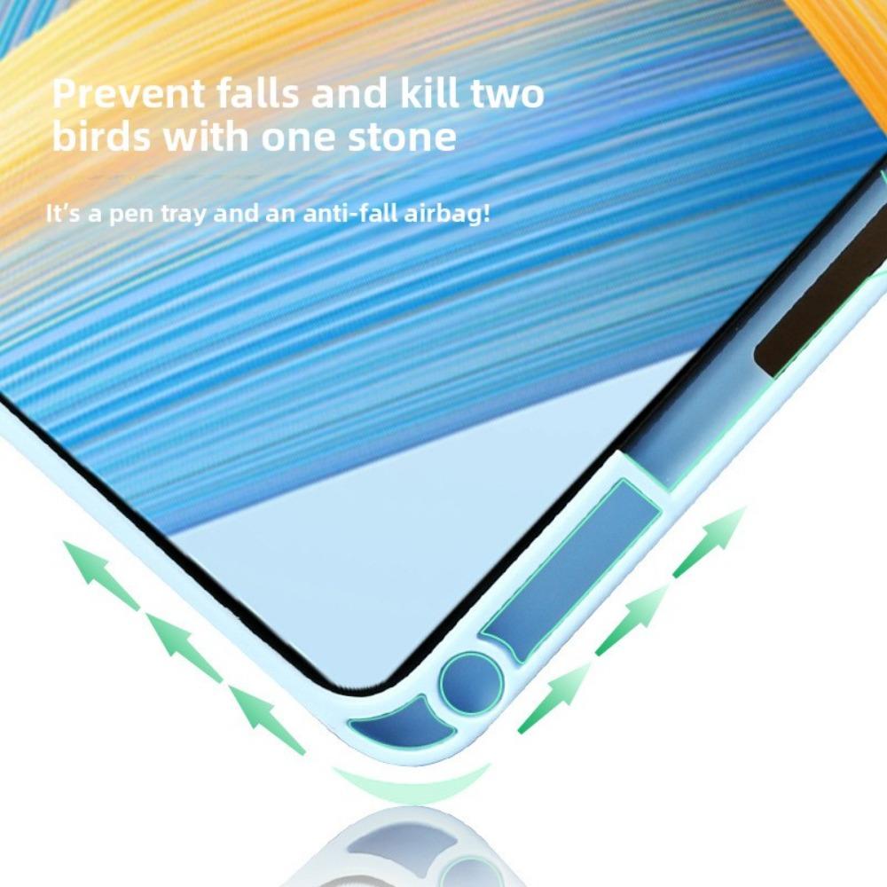 Kožený kryt proti ohnutí pro Honor Pad GT2 Pro MagicPad 3 V7 X9 X8A 10 Fit Průhledné akrylové ochranné pouzdro