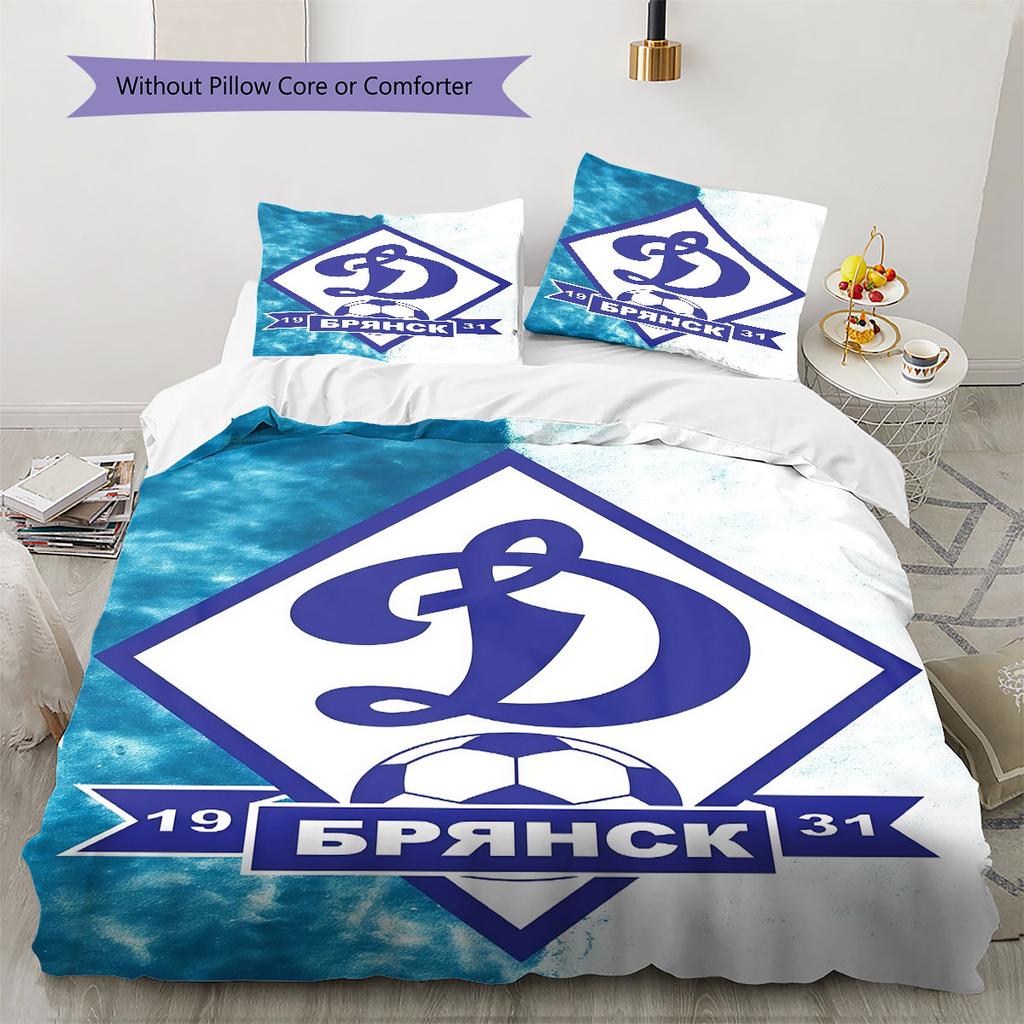 Dynamo Moscow Roar Bedding Quilt Set Quilt Cover Pillowcase Home Decoration Birthday Gift (1 * duvet cover + 2 * pillowcase, without core)