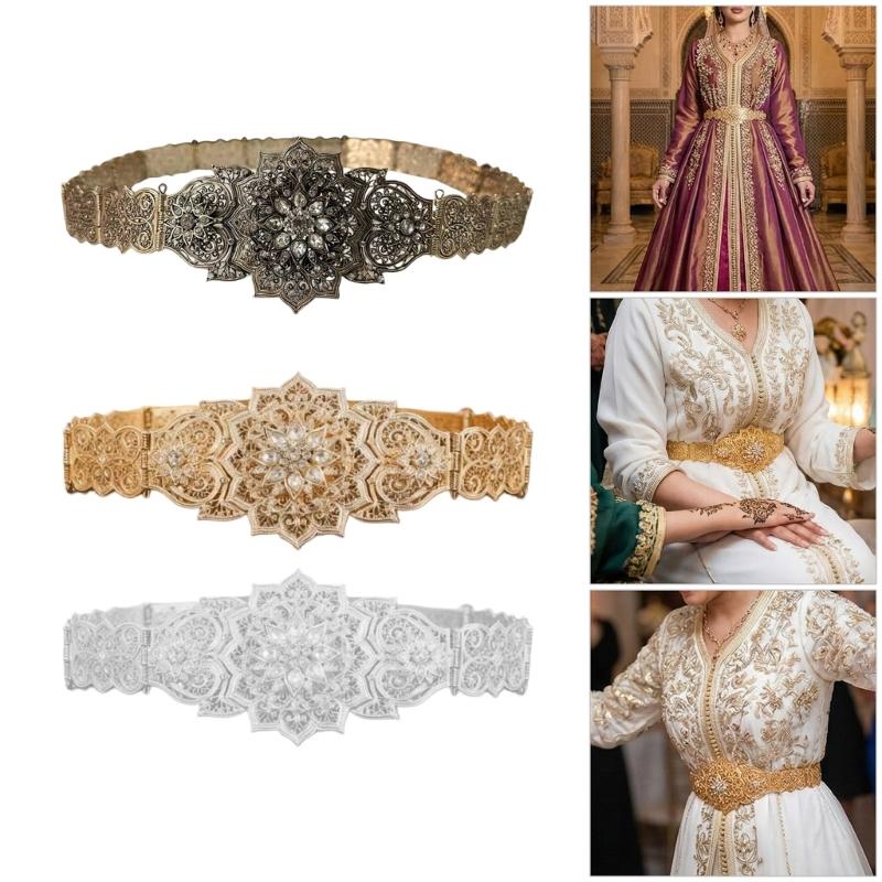 Aesthetic Caucasian Chain for Women Waist Chain Belly Chain Ethnic Waist Chain for Ballroom Dancewear Party