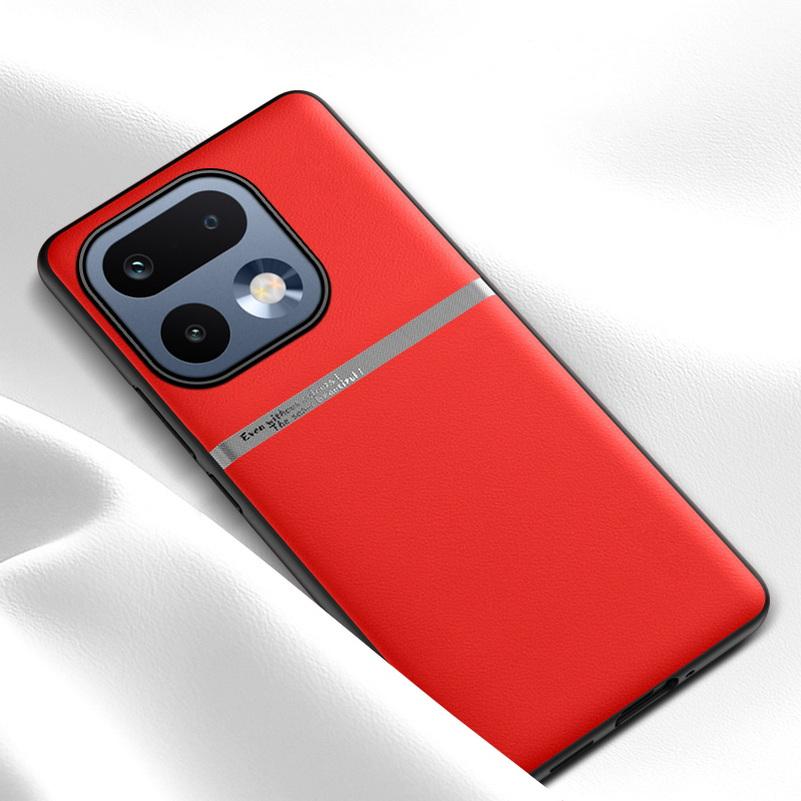 

Liquid Plain Leather with Nickel-plated Ribbon Case For Realme 16 Pro + 16 pro 15 pro 14 13 12 11 GT 8 Pro 7 6 5 Protect Cover realme GT8 Pro