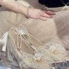 Women's High-Heeled Shoes Everyday French-Style Dresses Niche Evening Looks Mary Jane Shoes White Wedding Shoes, Chunky Heels, Versatile Styles