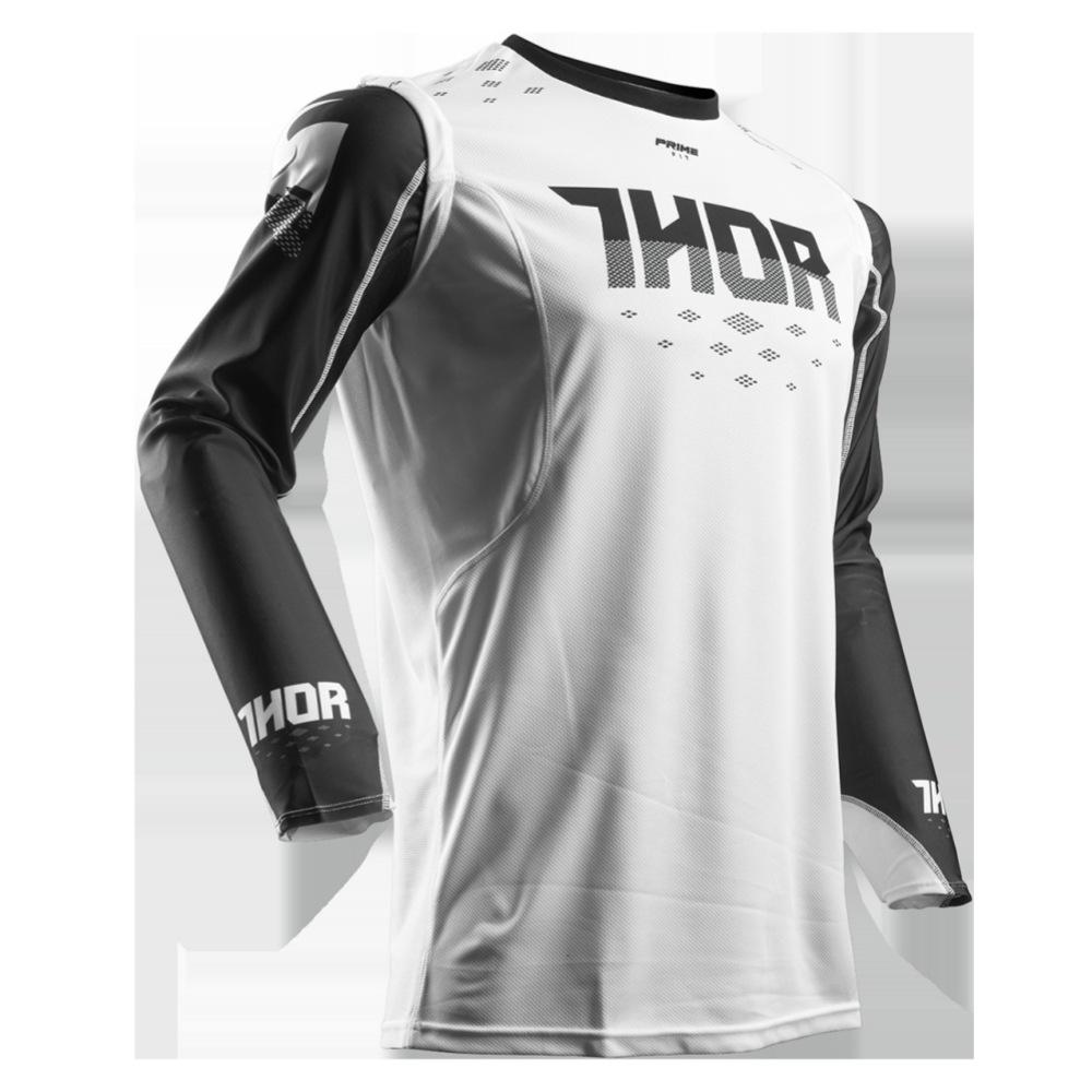 2024 heiß verkaufender THOR Downhill-Anzug Outdoor-Sport atmungsaktives langärmeliges T-Shirt Radsportanzug Offroad-Rennanzug