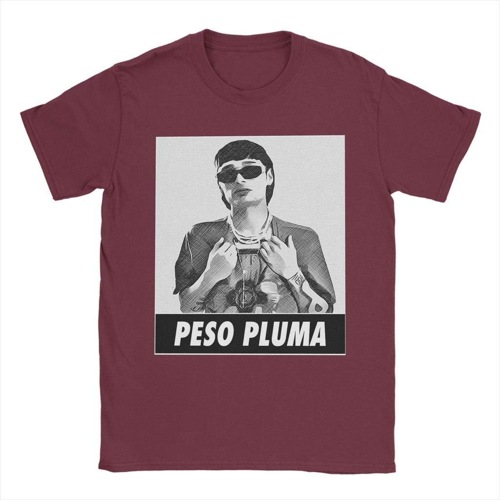 Casual TShirt Beach Peso Pluma Novelty TShirts  Cotton Tee Shirt for Mens Y2K Funny Pattern Short Sleeve Tees