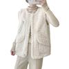 Autumn and Winter New Lamb Wool Vest Fur Integrated Vest Wear Fashion Trend Versatile Coat