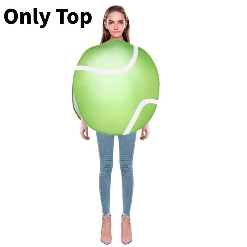 Tennis Cosplay Halloween Racket Costume Set Party Performance Clothing Gift