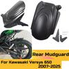 Versys650 KLE650 Rear Hugger Fender Mudguard Wheel Cover Tire Splash Guard For Kawasaki Versys 650 2007-2025 Motor Accessories