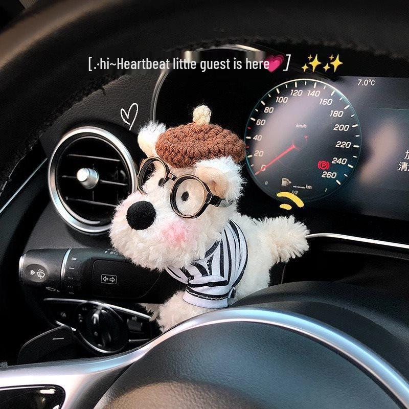 Plüsch Blinkerhebel Puppe - Auto Innenraum Ornament und Scheibenwischer Dekoration