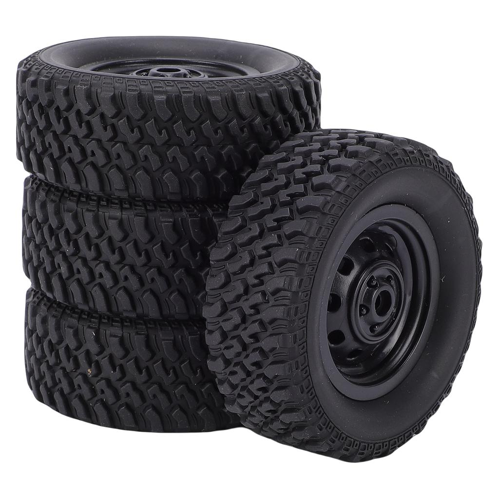 4 Upgraded Wheel Tires Replacement for MN82 LC79 1Celsius12 Replacement for WPL 1Celsius16 RC Car Model Parts Advanced Design with Incredible Grip